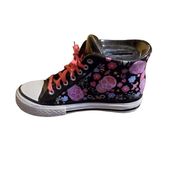 HI Top Shoe Sugar Skull - Piggy Bank - Picture 2 of 9